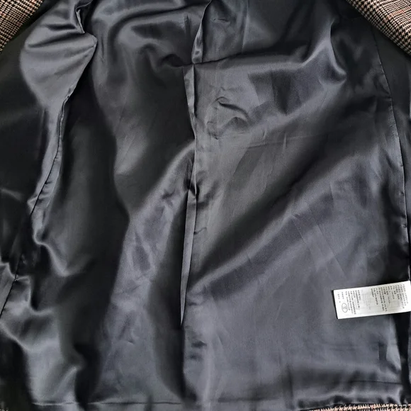 Abercrombie & Fitch Plaid Blazer Coat Sz Small - Picture 11 of 11